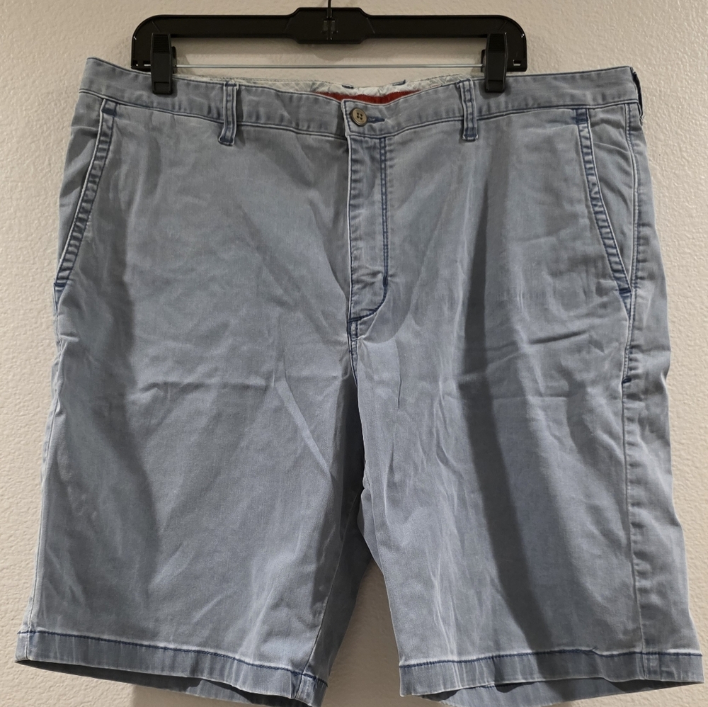 Tommy Bahama Sky Blue Flat Front Shorts